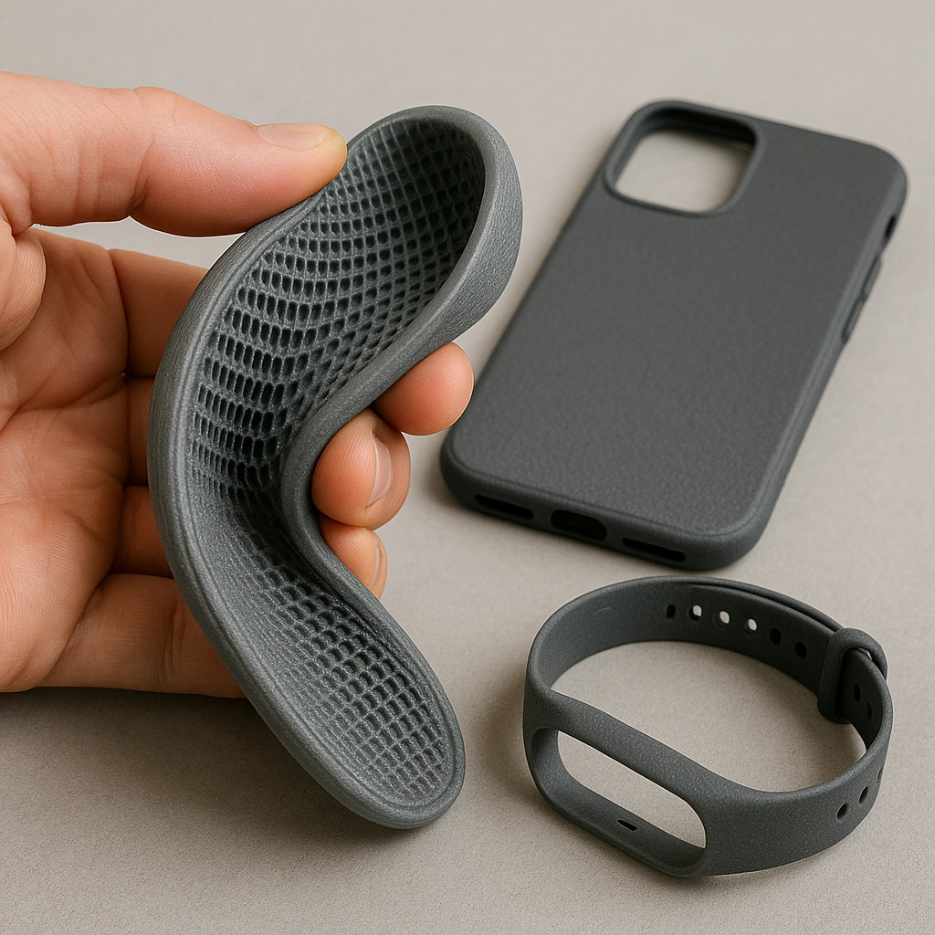 Filament TPU souple - Matériau élastique flexible impression 3D ICPTECH